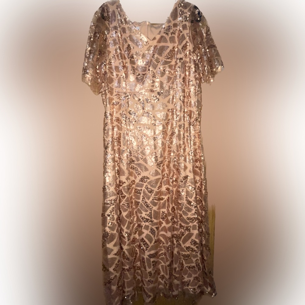 Rose Gold Formal Dress